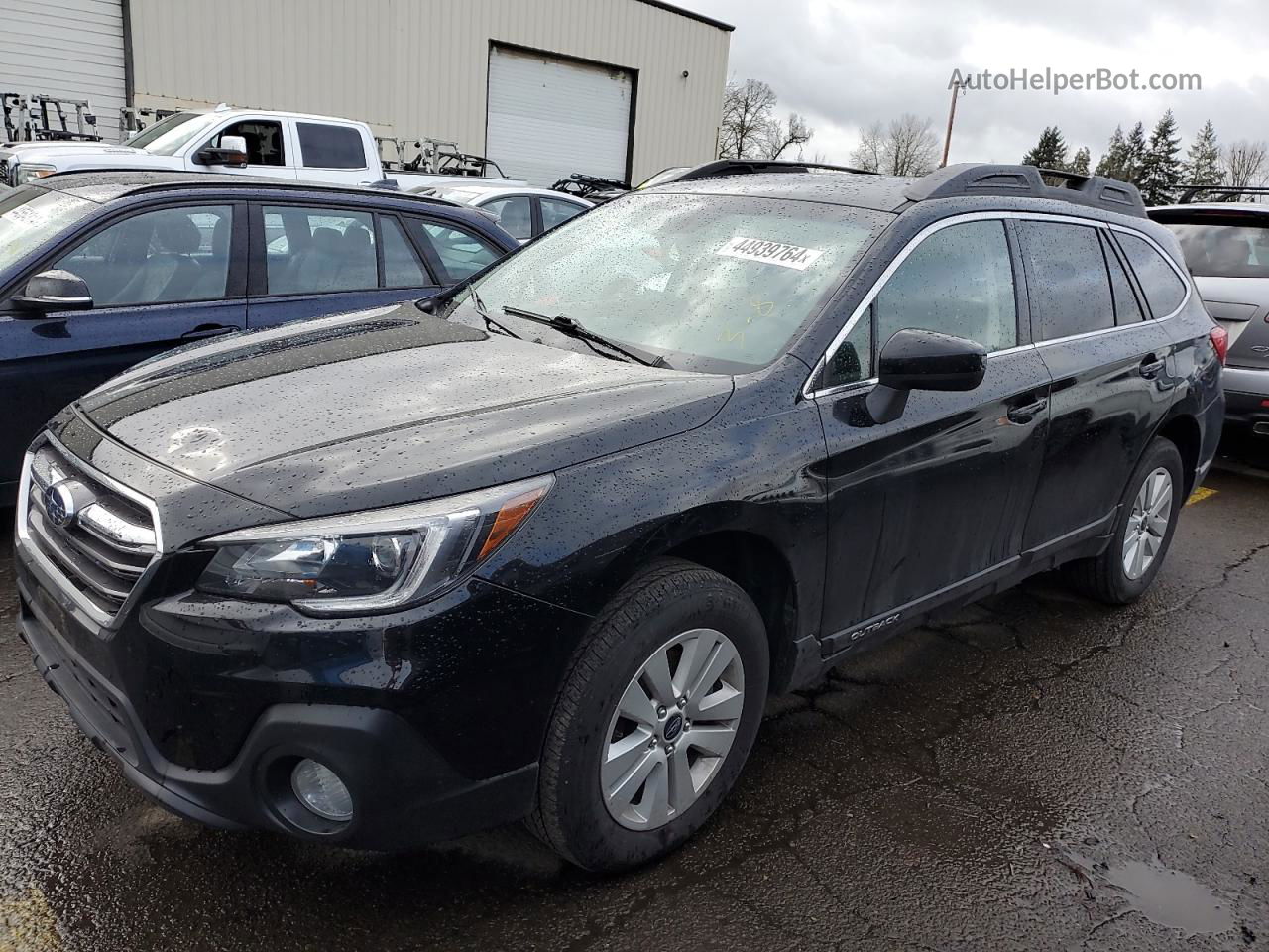 2019 Subaru Outback 2.5i Premium Черный vin: 4S4BSAFCXK3290741