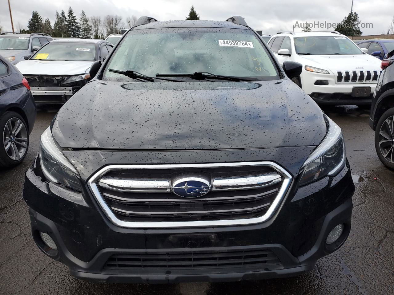 2019 Subaru Outback 2.5i Premium Black vin: 4S4BSAFCXK3290741