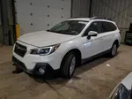 2019 Subaru Outback 2.5i Premium White vin: 4S4BSAFCXK3303651