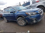 2019 Subaru Outback 2.5i Premium Blue vin: 4S4BSAFCXK3386028