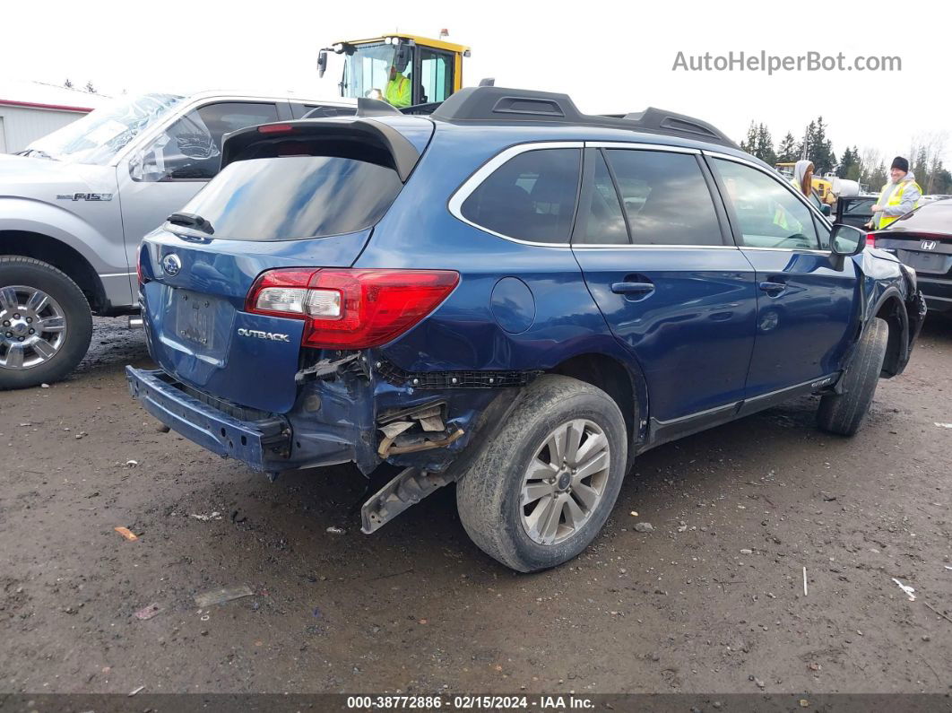 2019 Subaru Outback 2.5i Premium Blue vin: 4S4BSAFCXK3386028