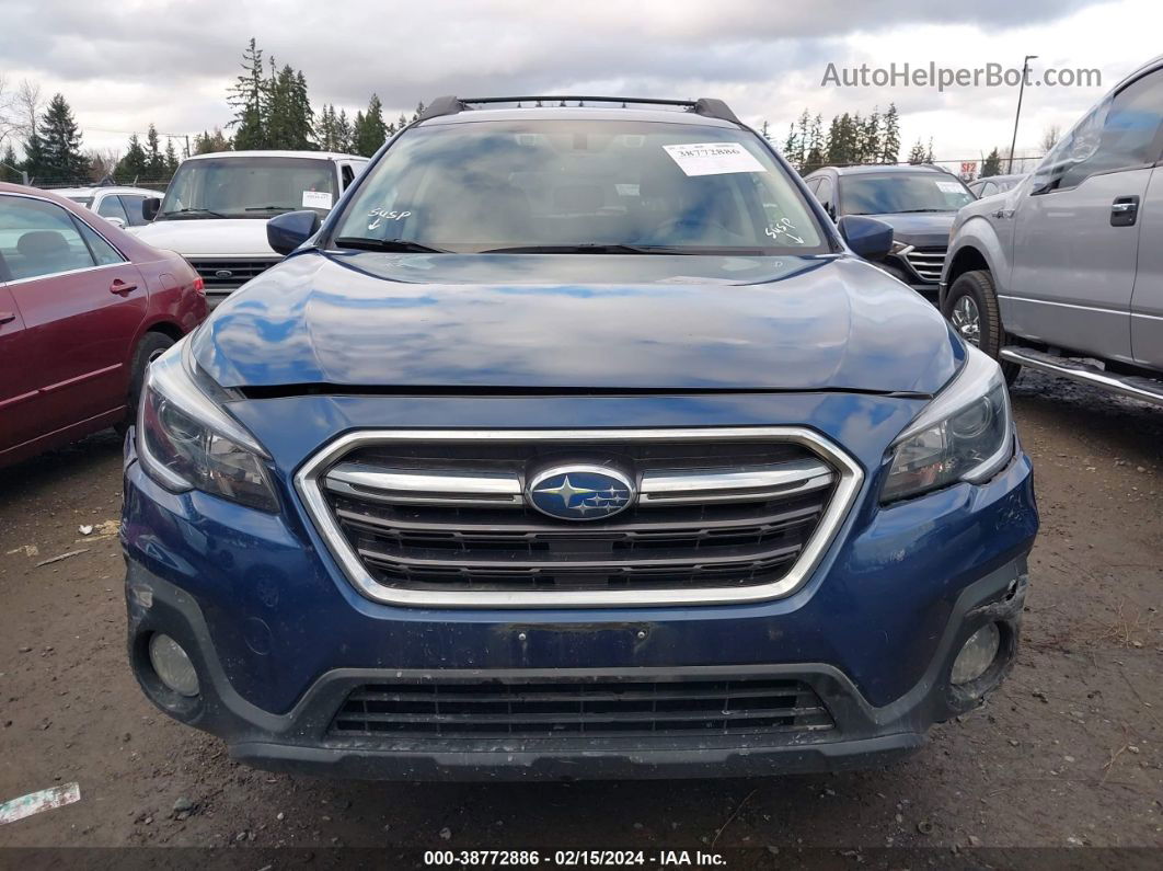 2019 Subaru Outback 2.5i Premium Blue vin: 4S4BSAFCXK3386028