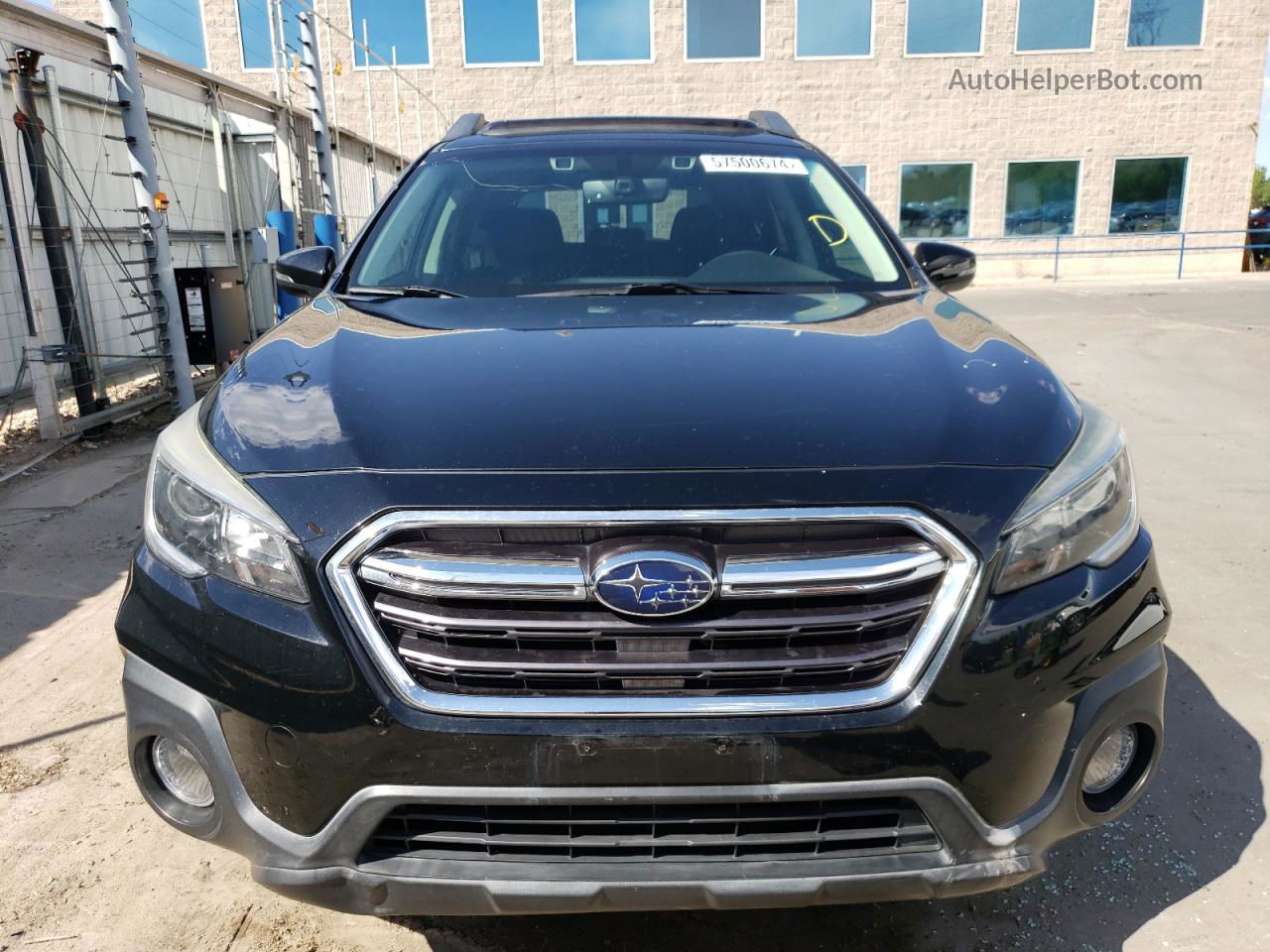 2019 Subaru Outback 2.5i Premium Черный vin: 4S4BSAHC1K3342254