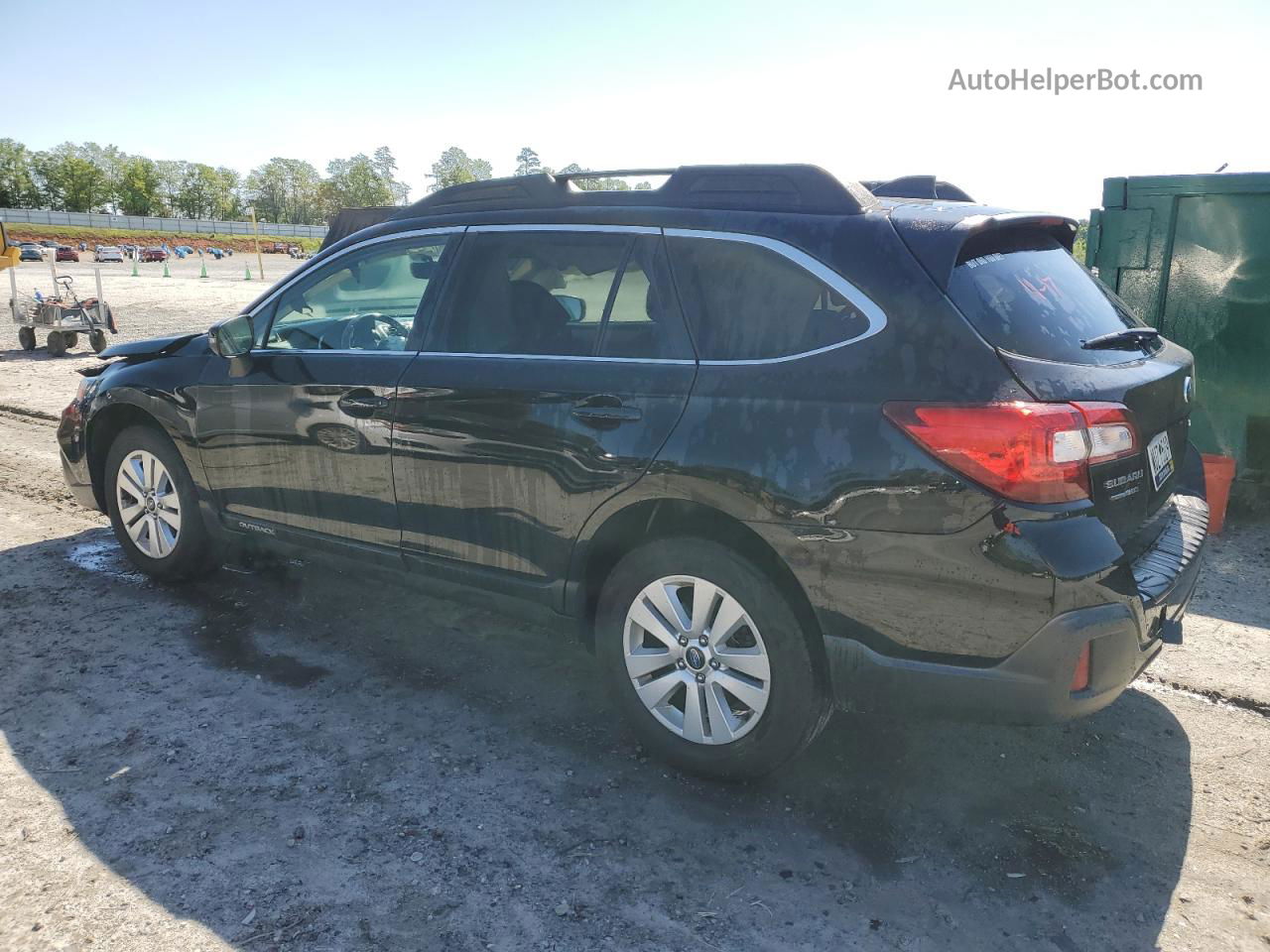 2019 Subaru Outback 2.5i Premium Blue vin: 4S4BSAHC3K3277424