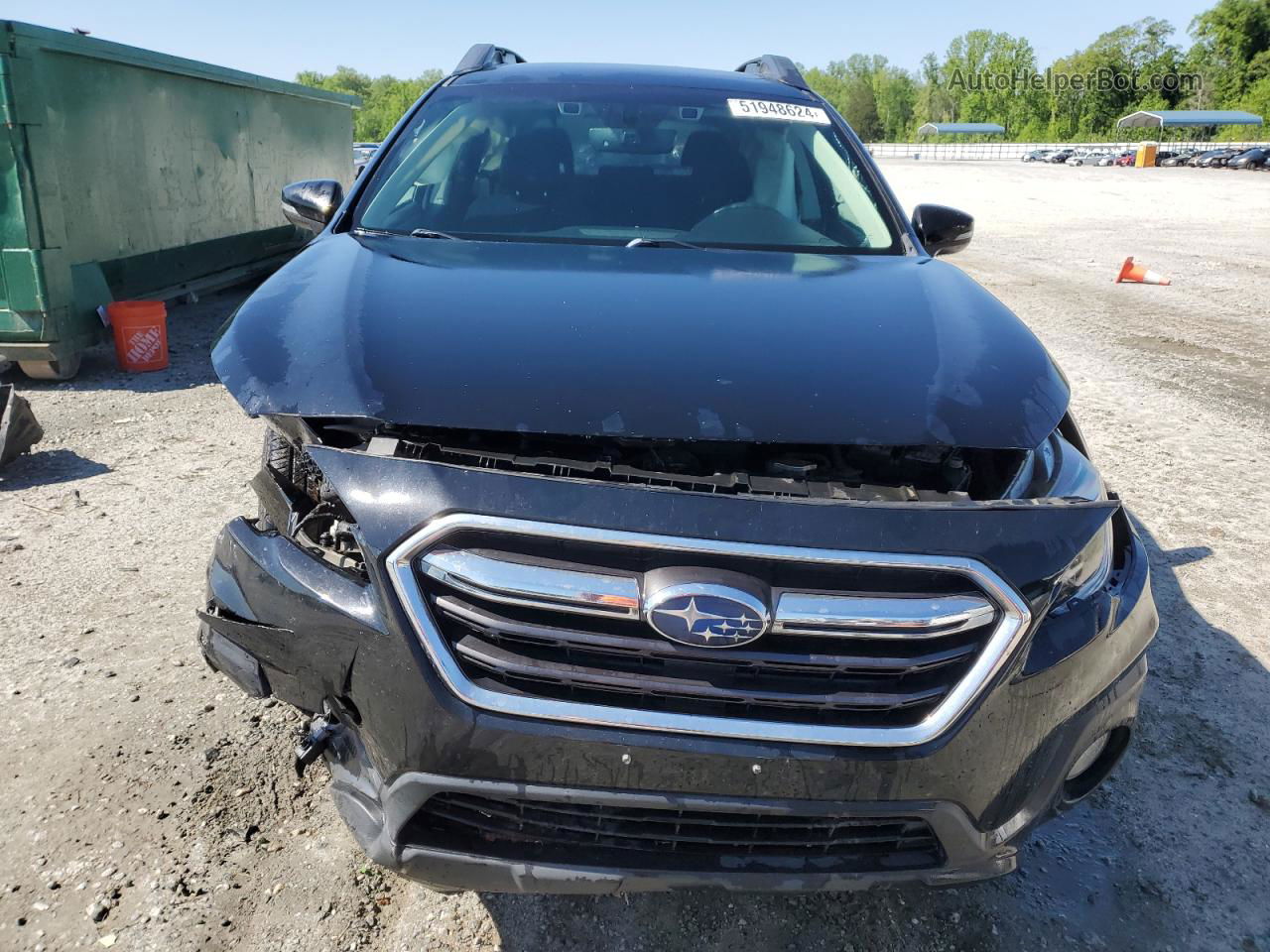 2019 Subaru Outback 2.5i Premium Blue vin: 4S4BSAHC3K3277424