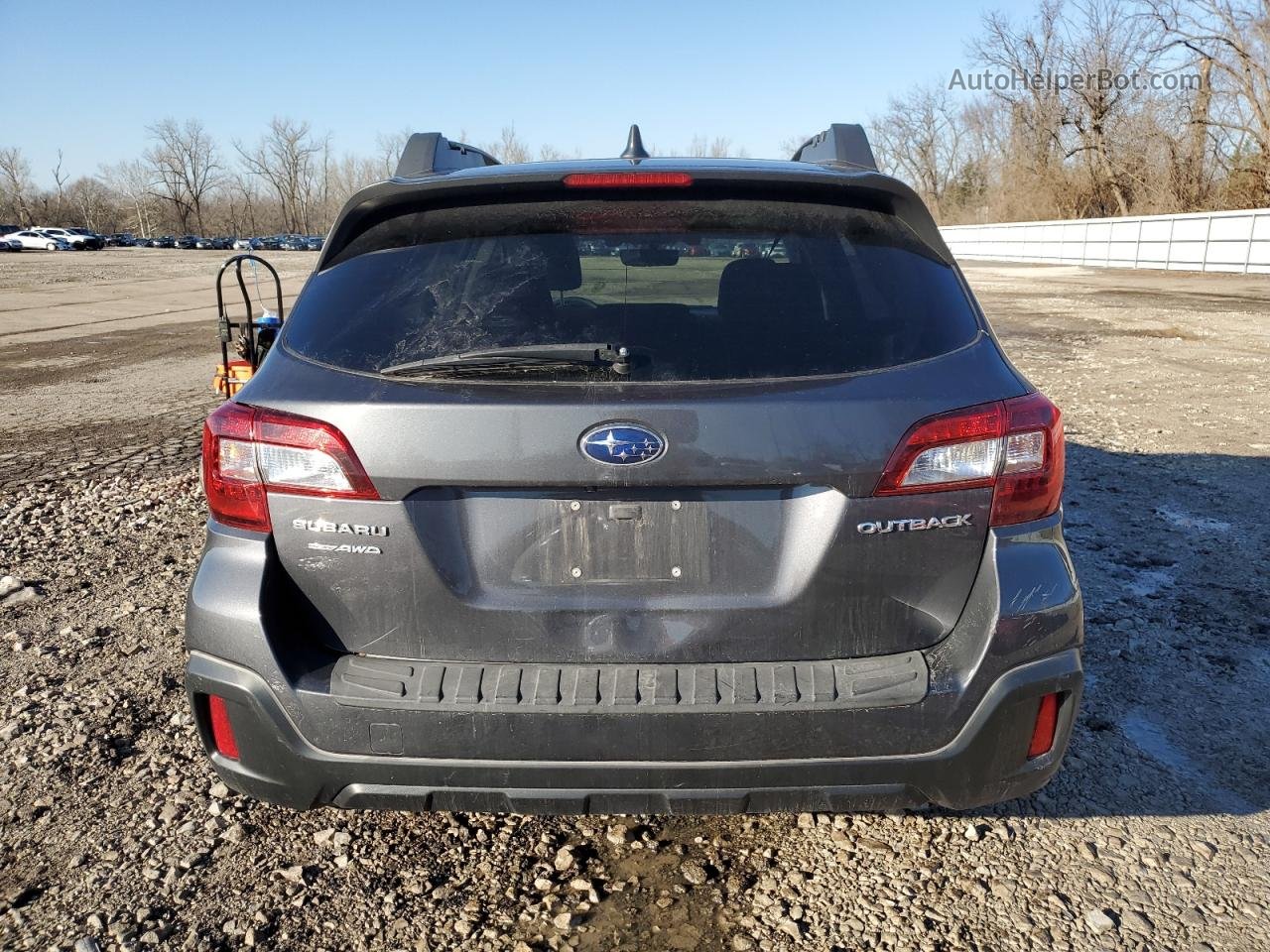 2019 Subaru Outback 2.5i Premium Gray vin: 4S4BSAHC5K3393644