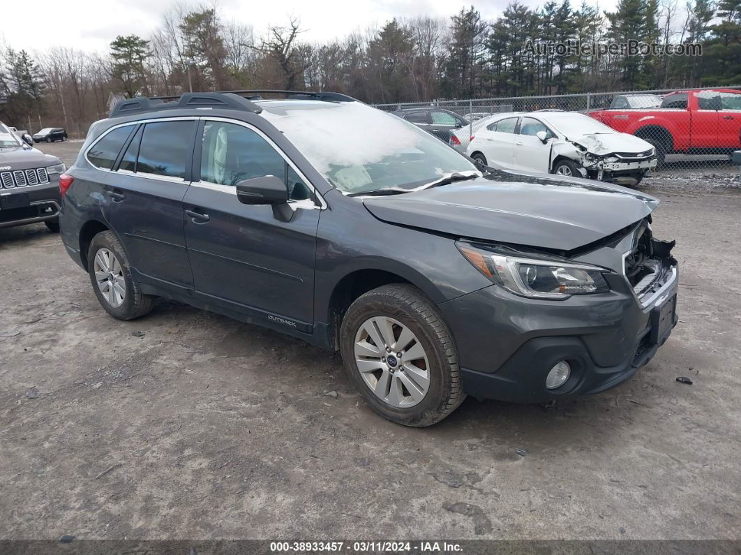 2019 Subaru Outback 2.5i Premium Gray vin: 4S4BSAHC6K3221865