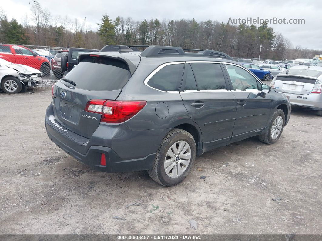 2019 Subaru Outback 2.5i Premium Gray vin: 4S4BSAHC6K3221865