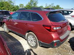 2019 Subaru Outback 2.5i Premium Maroon vin: 4S4BSAHC7K3395718