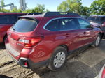 2019 Subaru Outback 2.5i Premium Maroon vin: 4S4BSAHC7K3395718