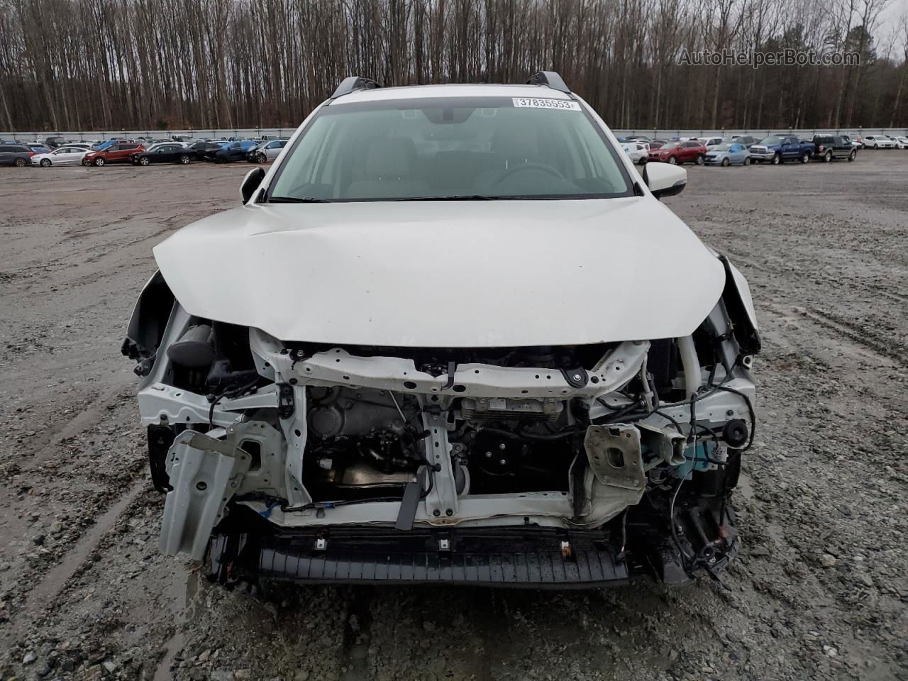 2019 Subaru Outback 2.5i Premium White vin: 4S4BSAHC9K3264922