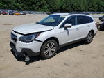 2019 Subaru Outback 2.5i Limited White vin: 4S4BSAJC1K3296788