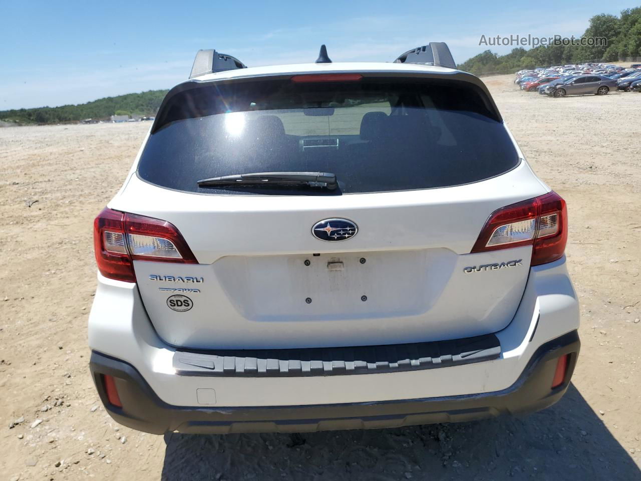 2019 Subaru Outback 2.5i Limited White vin: 4S4BSAJC1K3296788