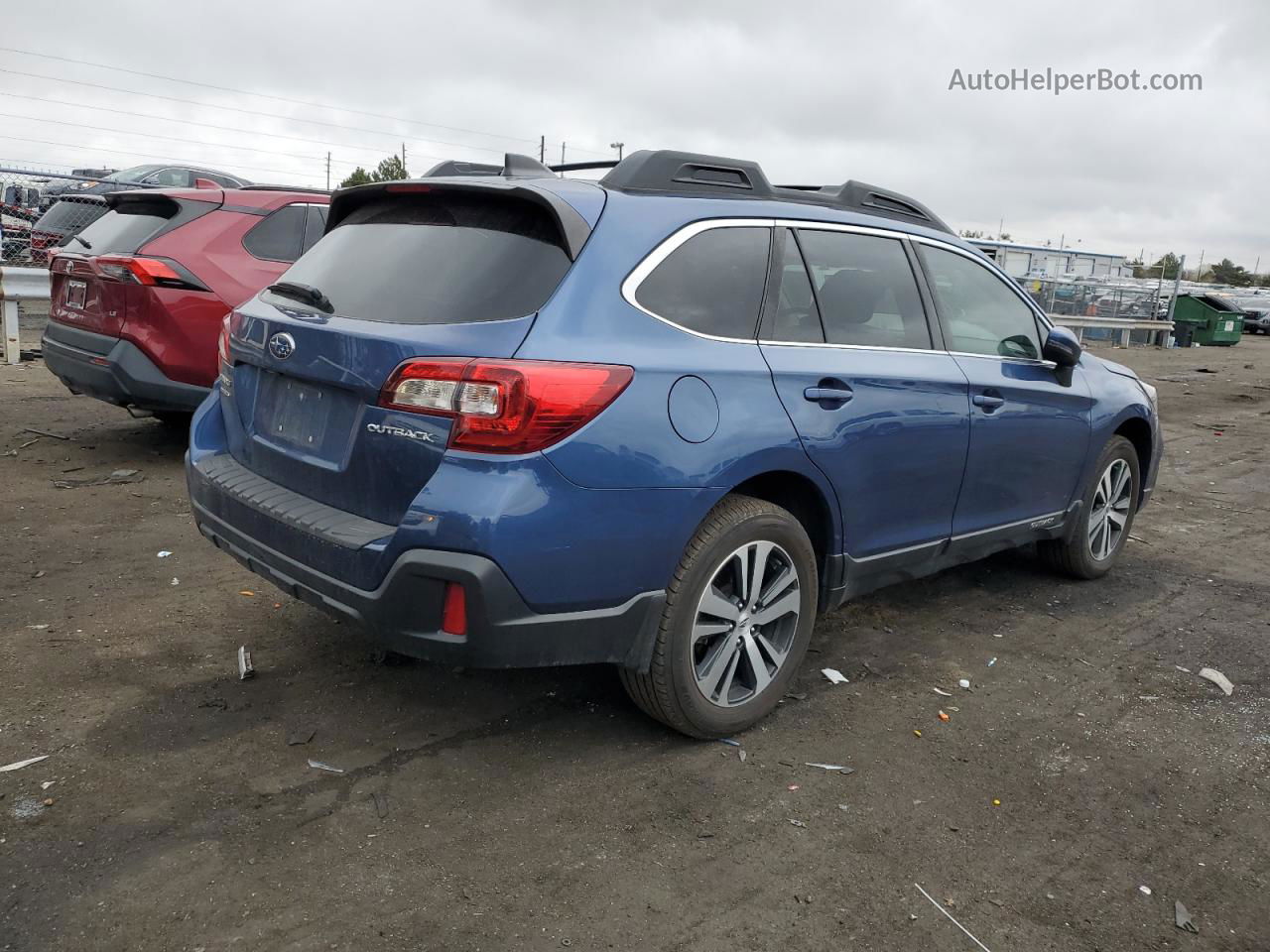 2019 Subaru Outback 2.5i Limited Gray vin: 4S4BSAJC8K3214037