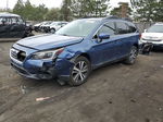 2019 Subaru Outback 2.5i Limited Gray vin: 4S4BSAJC8K3214037