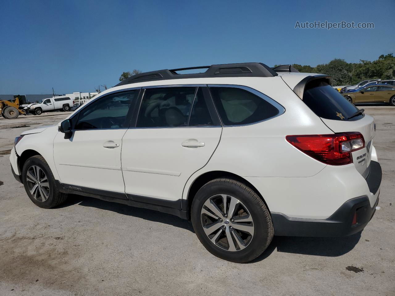 2019 Subaru Outback 2.5i Limited White vin: 4S4BSANC0K3225284