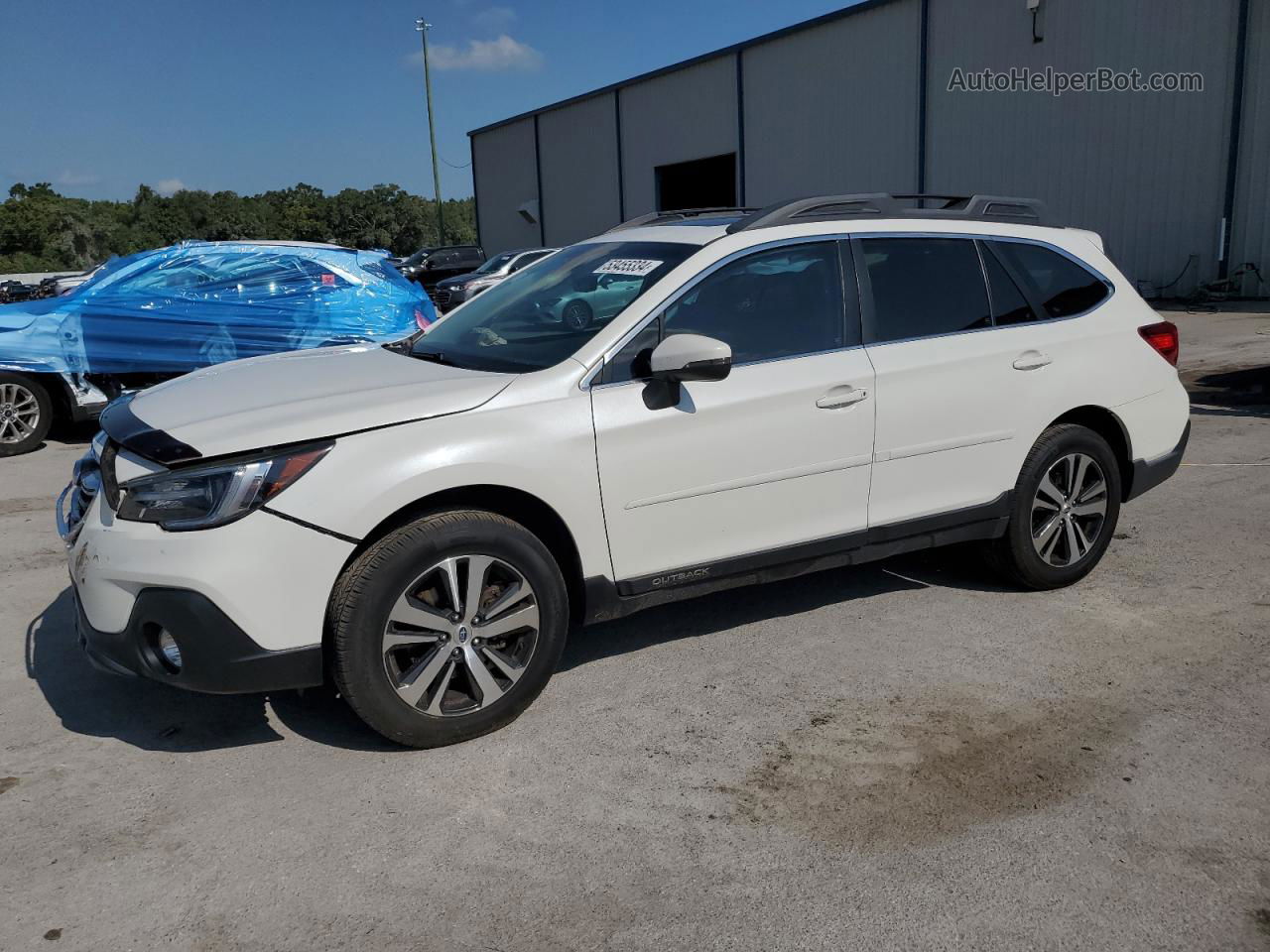 2019 Subaru Outback 2.5i Limited Белый vin: 4S4BSANC0K3225284