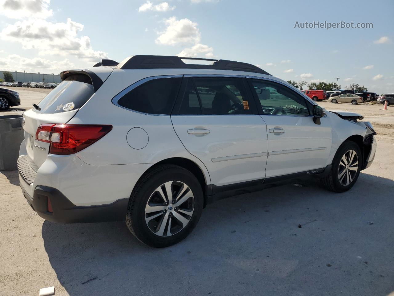 2019 Subaru Outback 2.5i Limited Белый vin: 4S4BSANC0K3225284