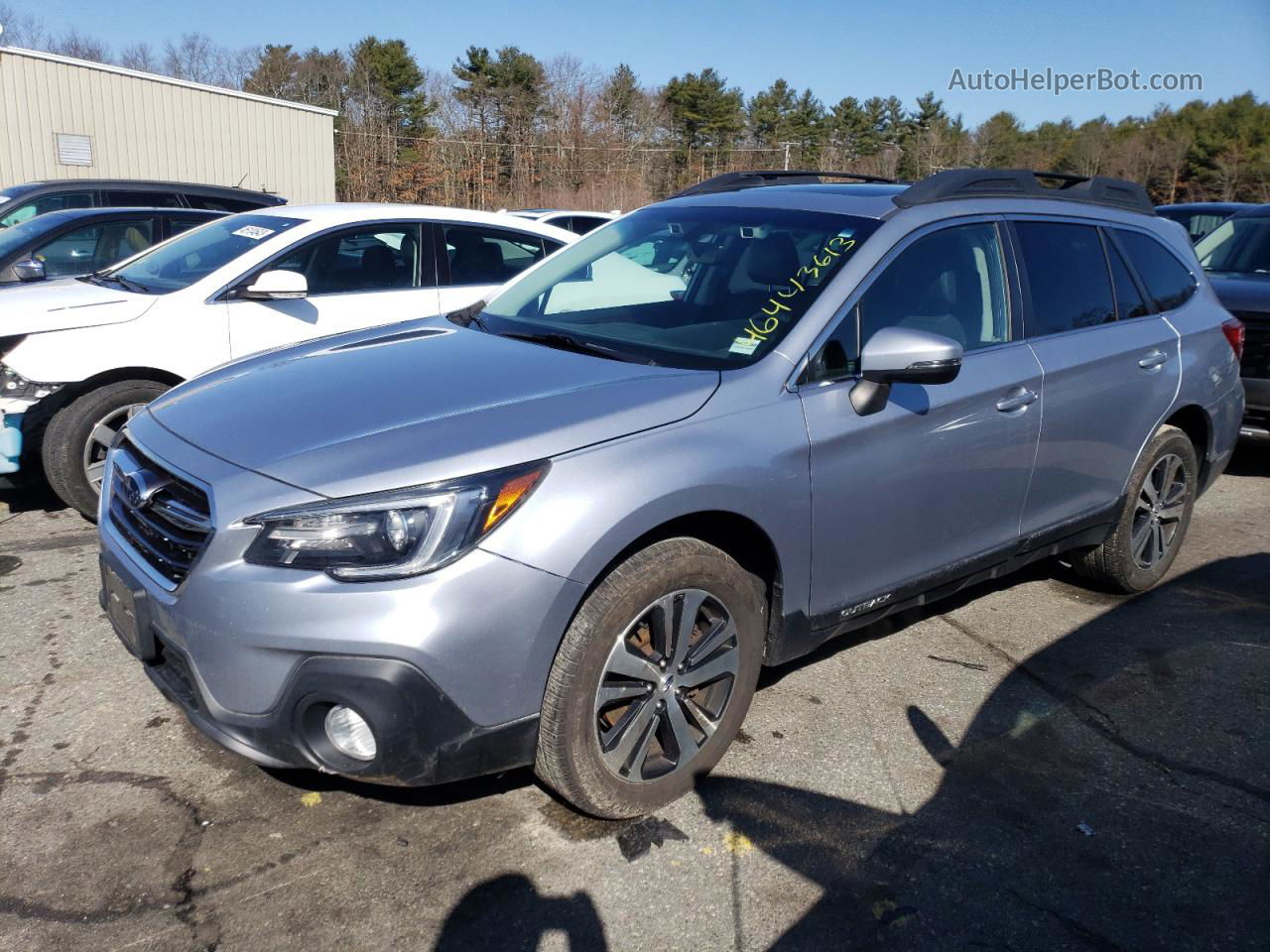 2019 Subaru Outback 2.5i Limited Серебряный vin: 4S4BSANC1K3302261