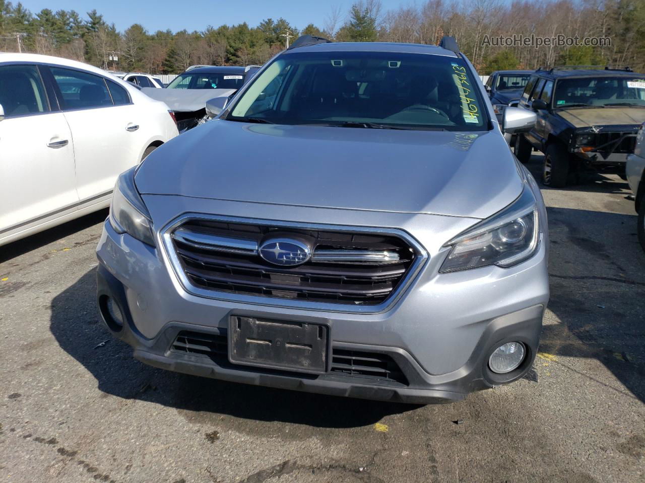 2019 Subaru Outback 2.5i Limited Серебряный vin: 4S4BSANC1K3302261