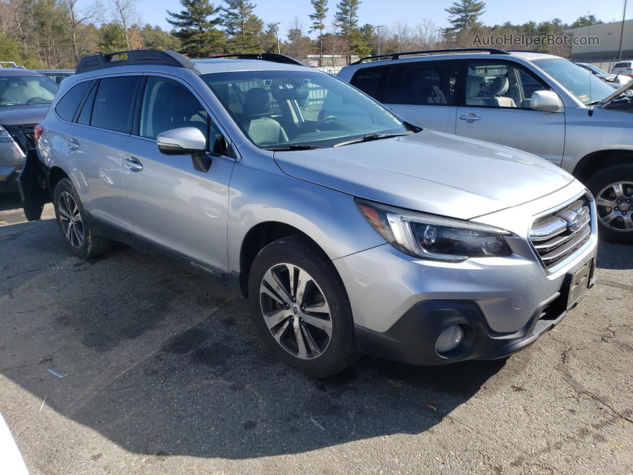 2019 Subaru Outback 2.5i Limited Серебряный vin: 4S4BSANC1K3302261