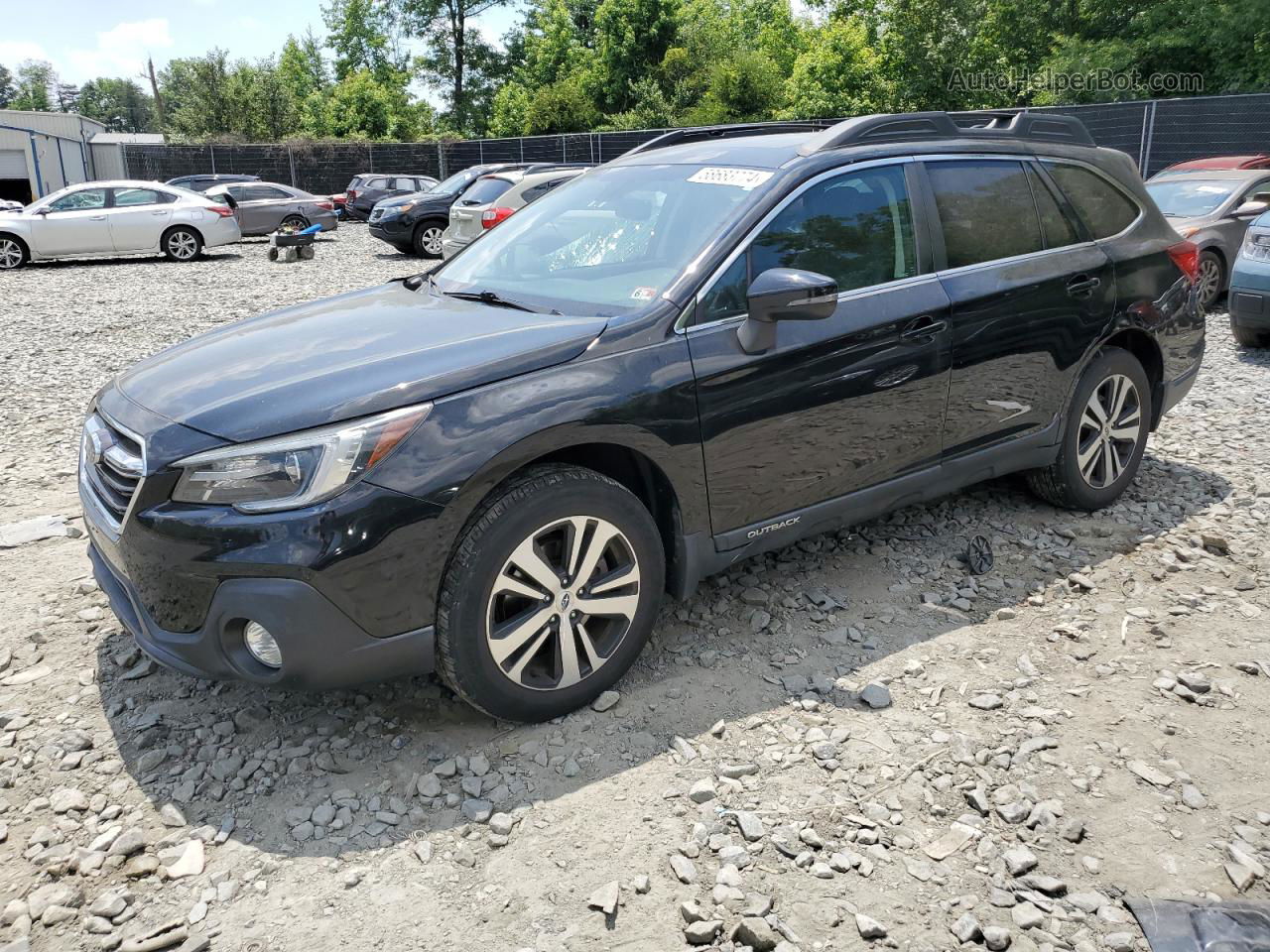 2019 Subaru Outback 2.5i Limited Black vin: 4S4BSANC1K3368079