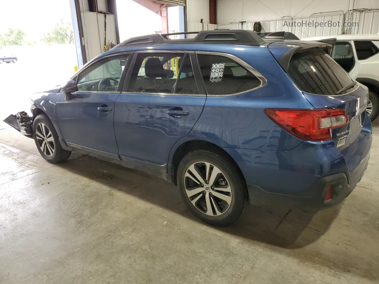 2019 Subaru Outback 2.5i Limited Blue vin: 4S4BSANC1K3369782