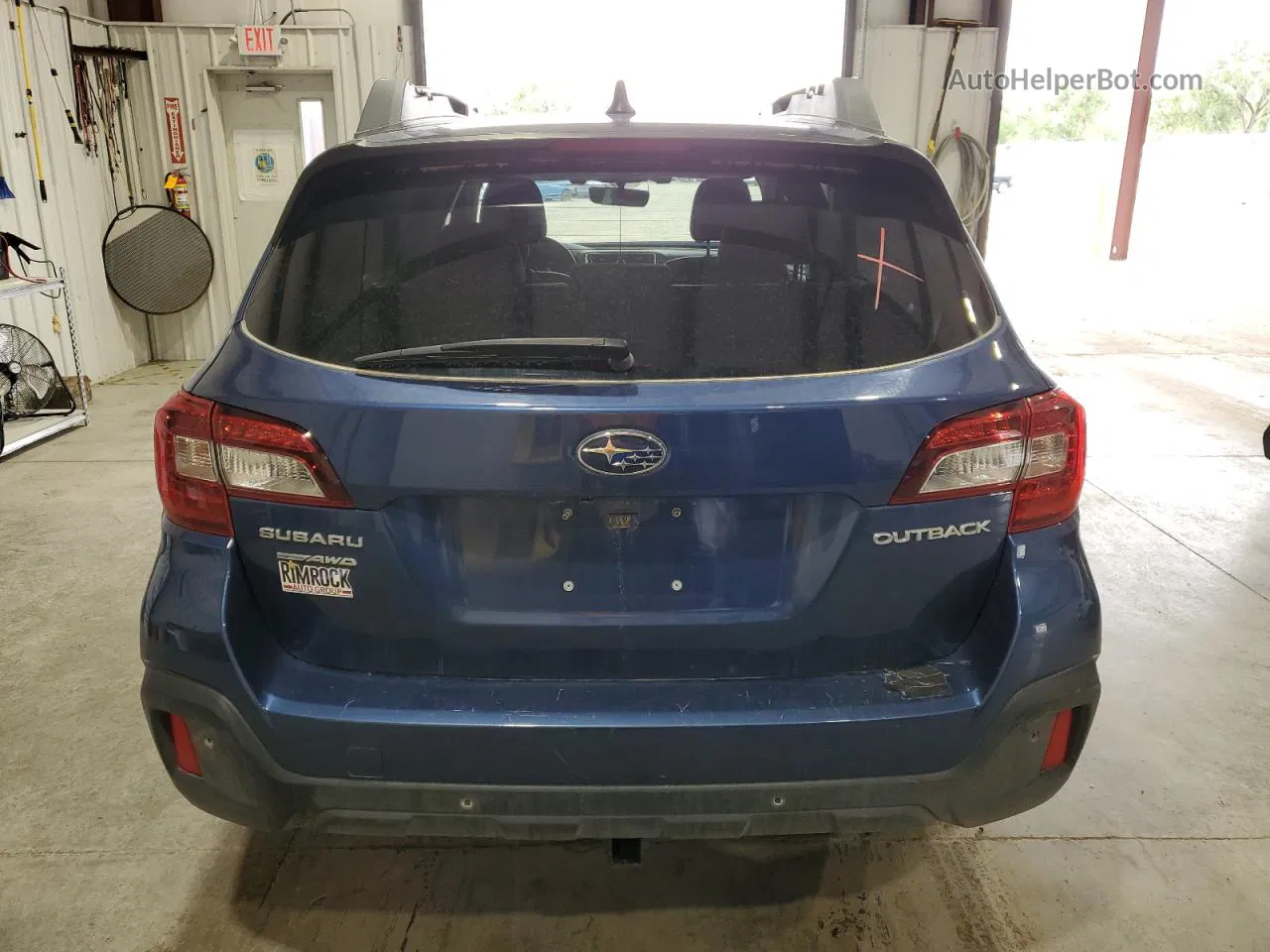 2019 Subaru Outback 2.5i Limited Blue vin: 4S4BSANC1K3369782