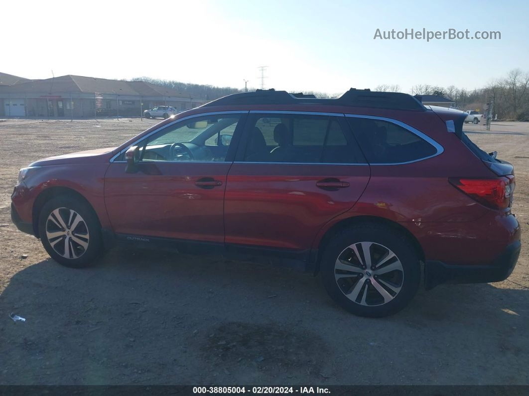 2019 Subaru Outback 2.5i Limited Red vin: 4S4BSANC2K3222922