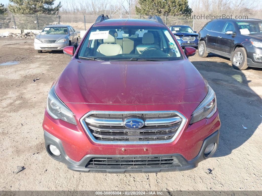 2019 Subaru Outback 2.5i Limited Red vin: 4S4BSANC2K3222922