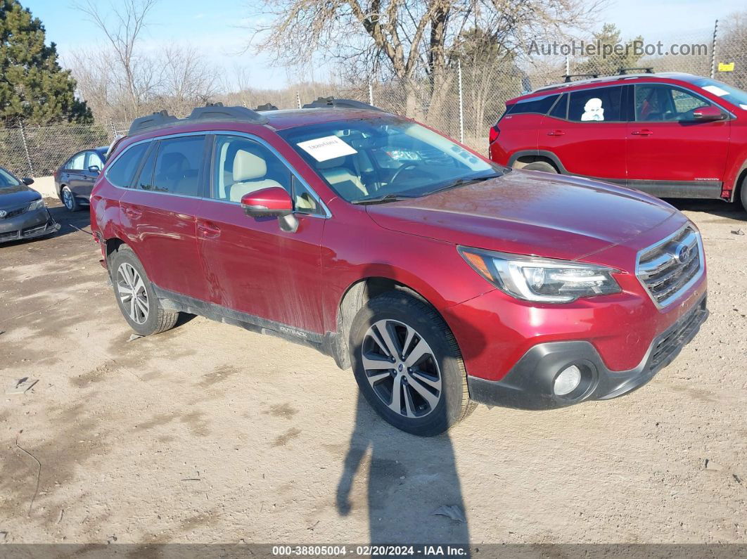 2019 Subaru Outback 2.5i Limited Red vin: 4S4BSANC2K3222922