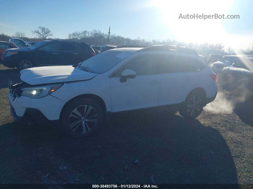 2019 Subaru Outback 2.5i Limited White vin: 4S4BSANC2K3224248