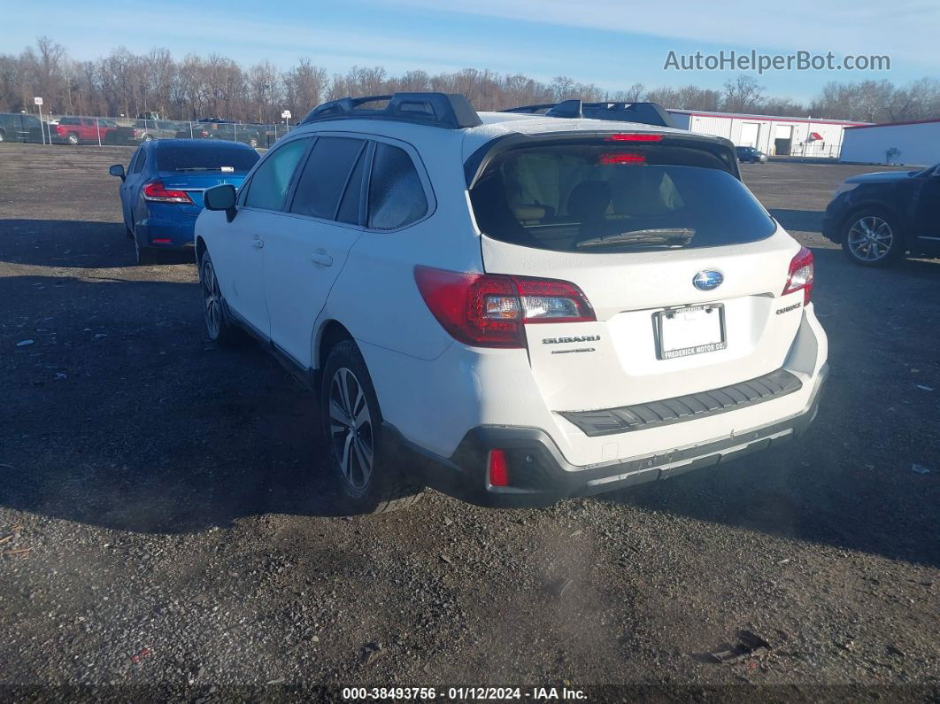 2019 Subaru Outback 2.5i Limited White vin: 4S4BSANC2K3224248