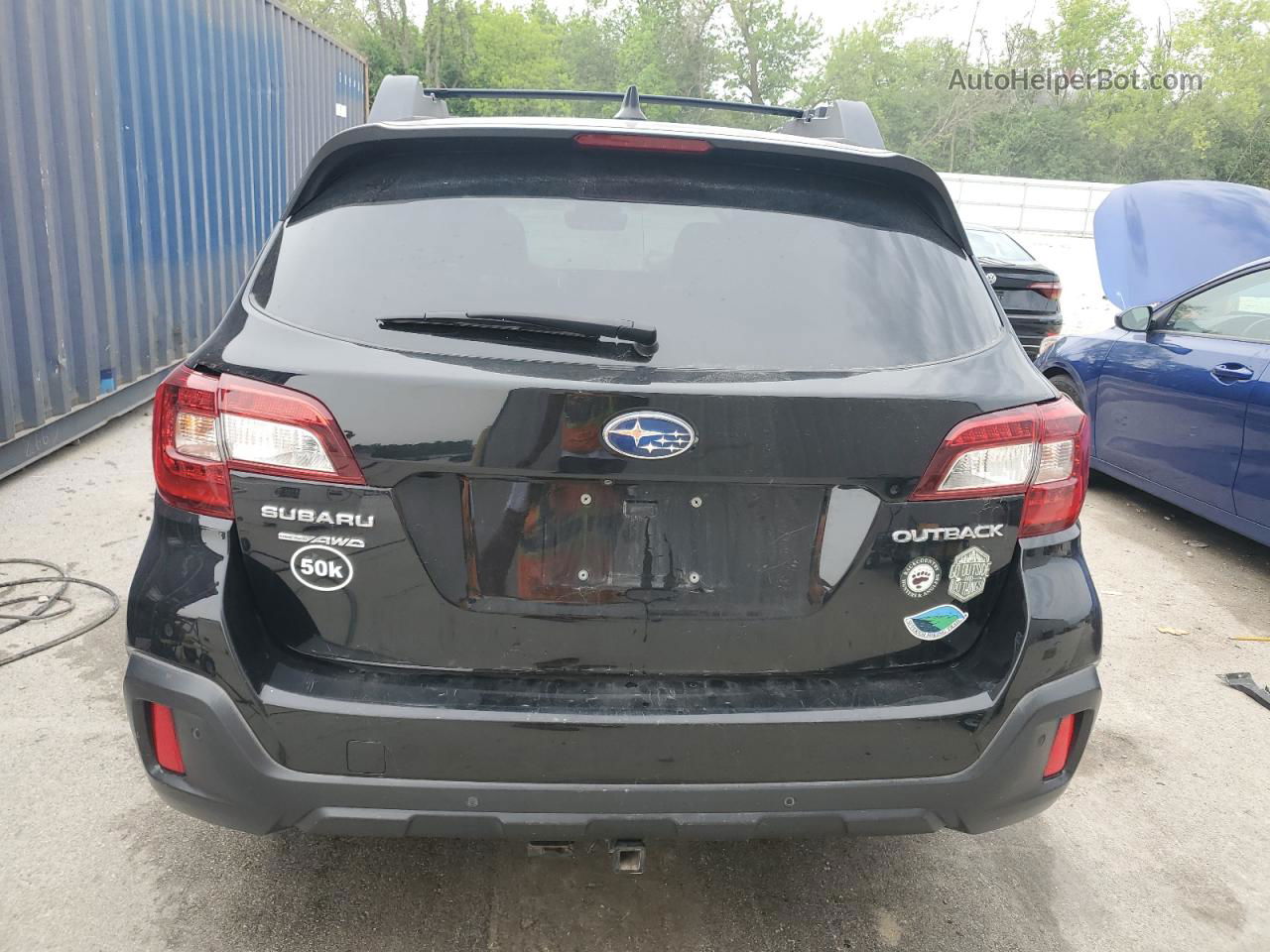 2019 Subaru Outback 2.5i Limited Black vin: 4S4BSANC2K3376563