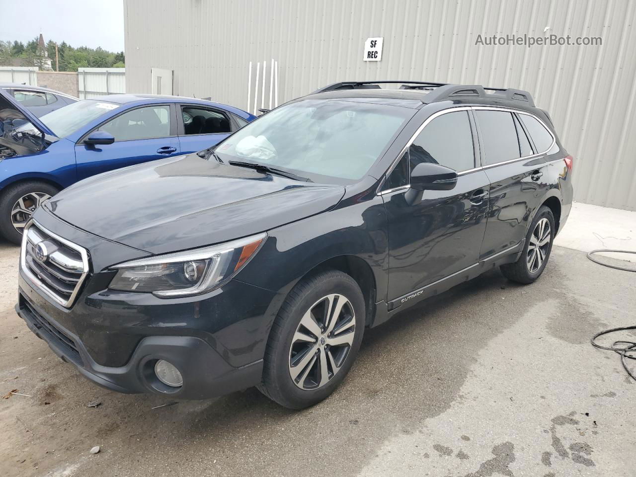 2019 Subaru Outback 2.5i Limited Black vin: 4S4BSANC2K3376563