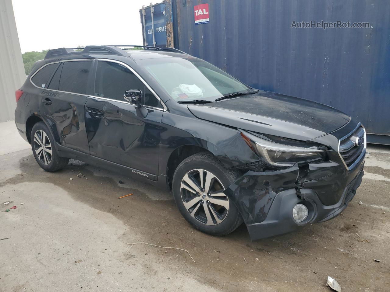 2019 Subaru Outback 2.5i Limited Black vin: 4S4BSANC2K3376563