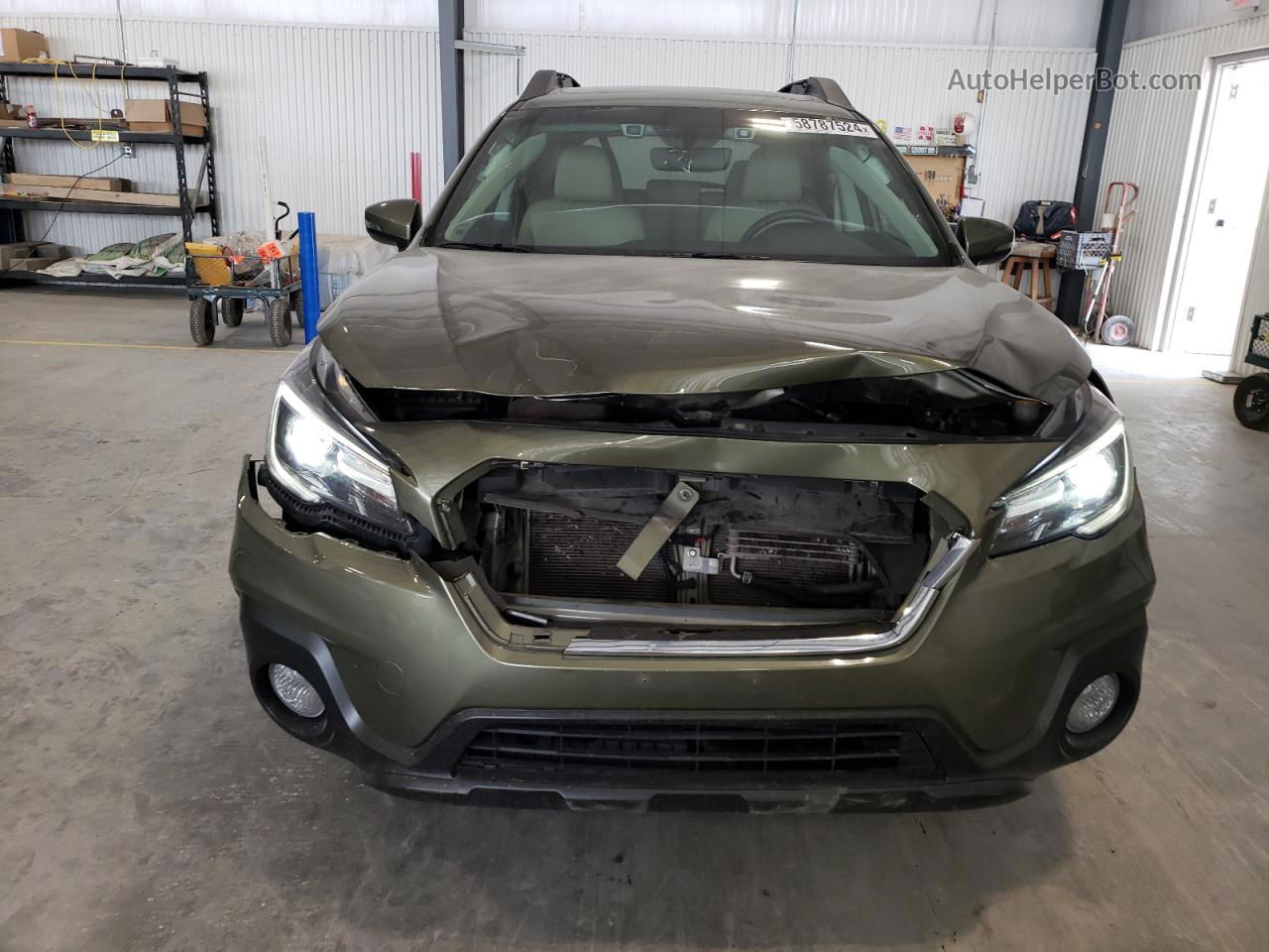 2019 Subaru Outback 2.5i Limited Green vin: 4S4BSANC3K3208351