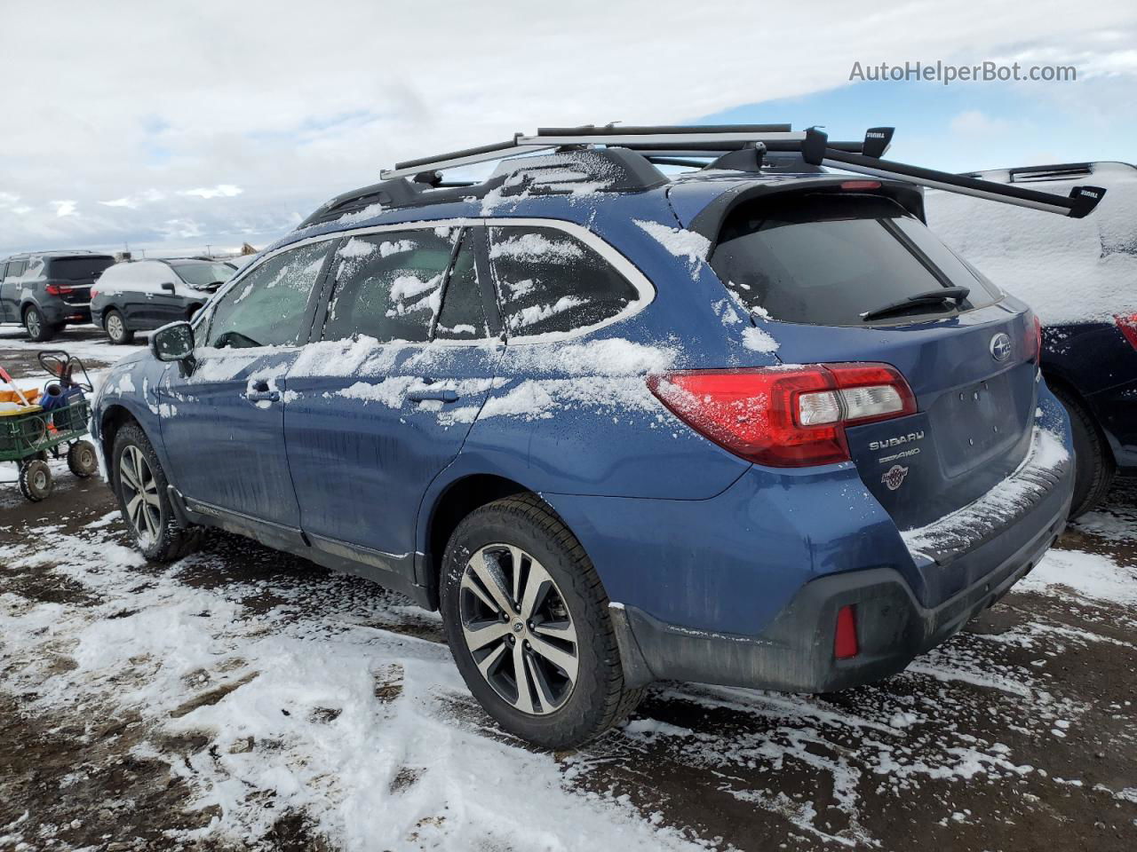 2019 Subaru Outback 2.5i Limited Blue vin: 4S4BSANC5K3215740