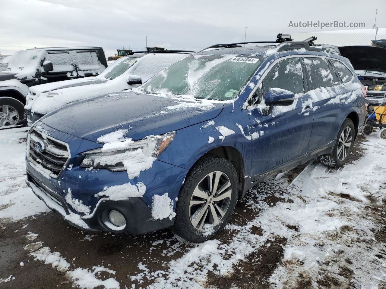 2019 Subaru Outback 2.5i Limited Blue vin: 4S4BSANC5K3215740