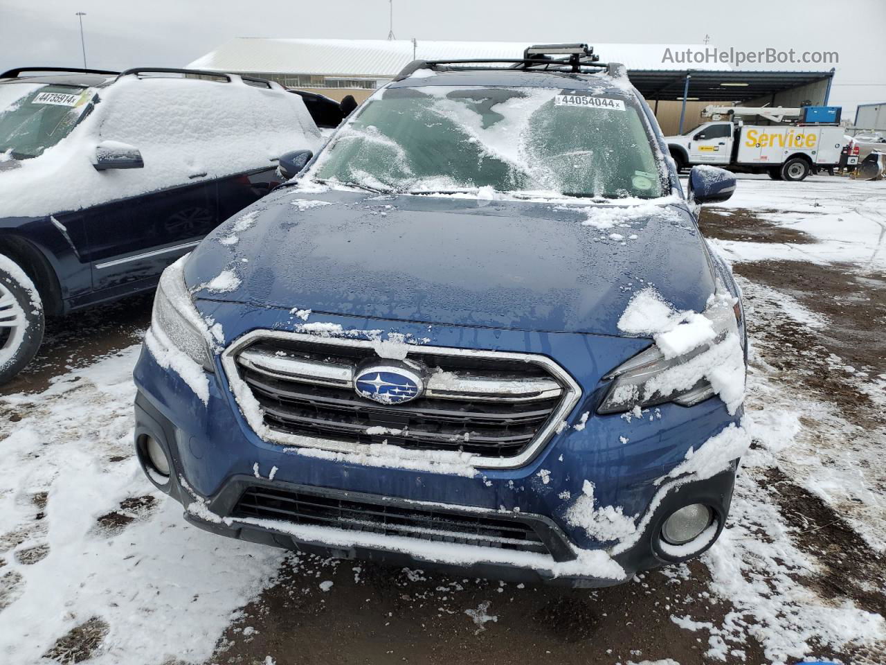 2019 Subaru Outback 2.5i Limited Blue vin: 4S4BSANC5K3215740