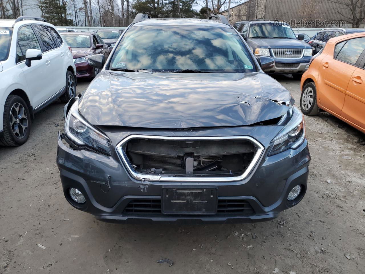 2019 Subaru Outback 2.5i Limited Gray vin: 4S4BSANC5K3223515