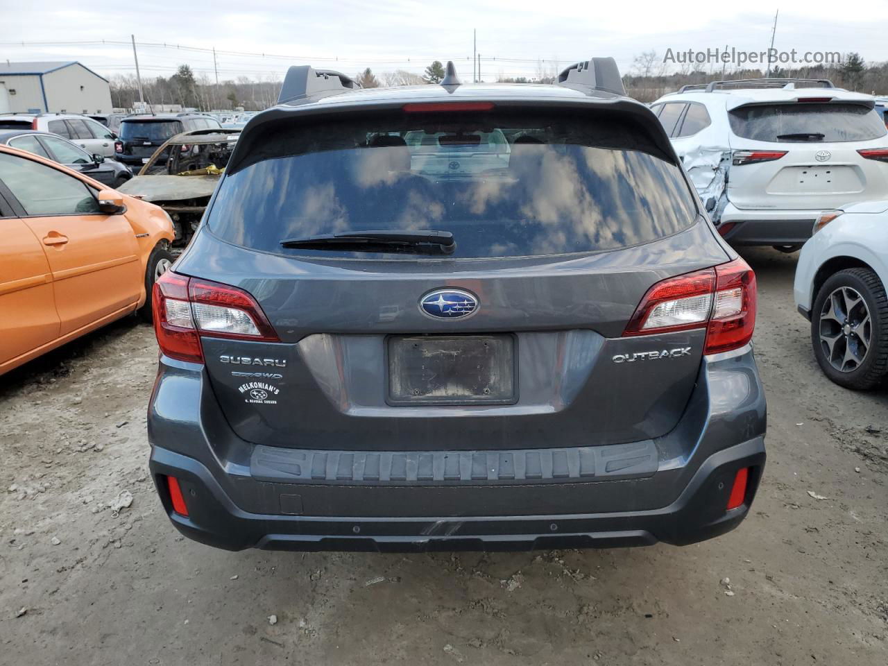 2019 Subaru Outback 2.5i Limited Gray vin: 4S4BSANC5K3223515