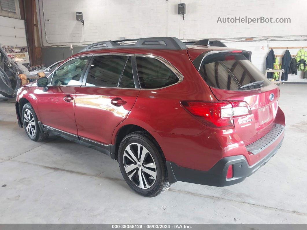 2019 Subaru Outback 2.5i Limited Maroon vin: 4S4BSANC5K3241691