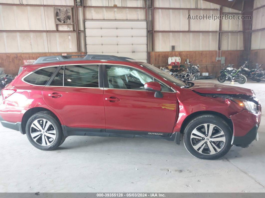 2019 Subaru Outback 2.5i Limited Maroon vin: 4S4BSANC5K3241691