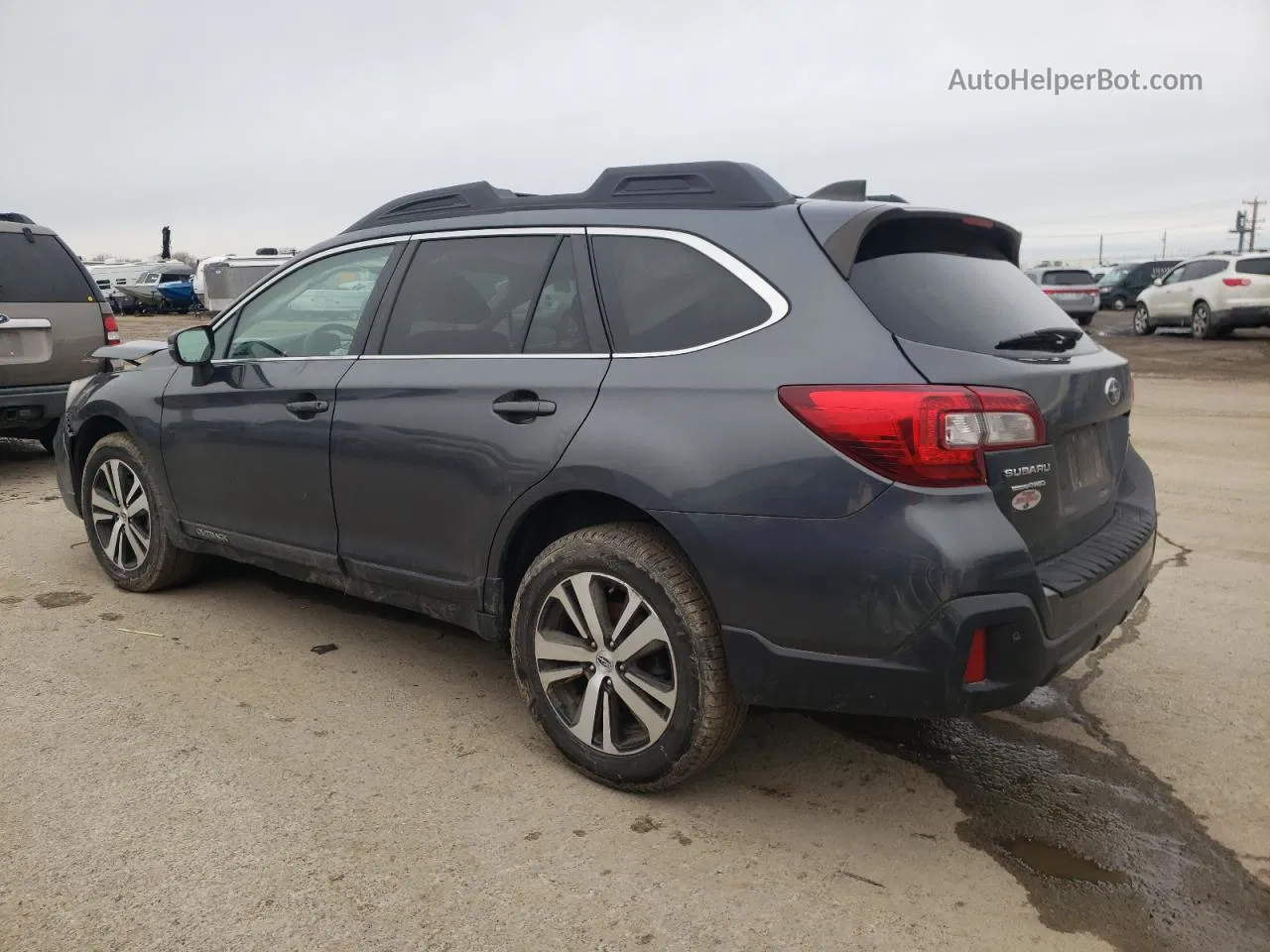 2019 Subaru Outback 2.5i Limited Gray vin: 4S4BSANC5K3350653