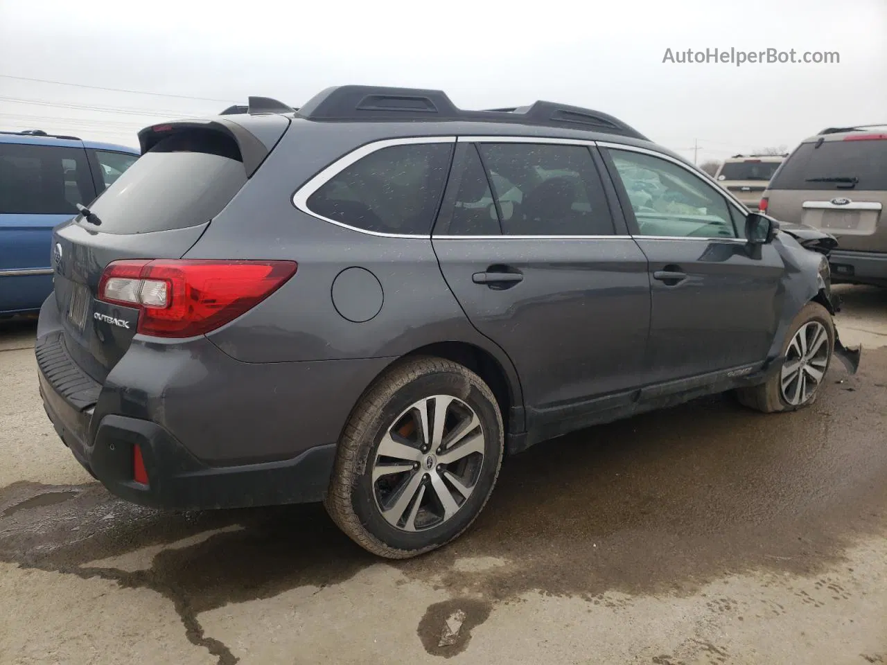 2019 Subaru Outback 2.5i Limited Gray vin: 4S4BSANC5K3350653