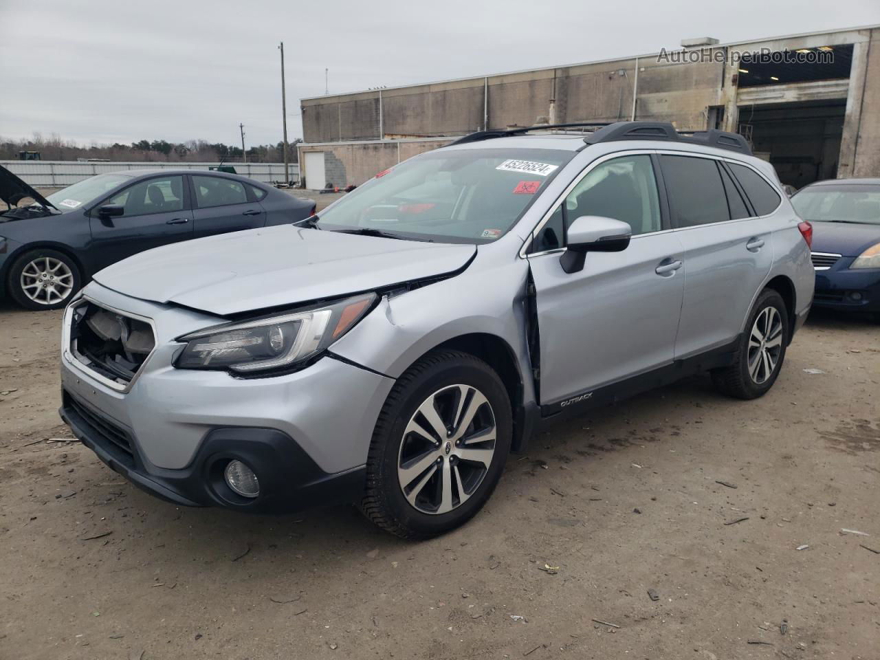 2019 Subaru Outback 2.5i Limited Blue vin: 4S4BSANC5K3376847