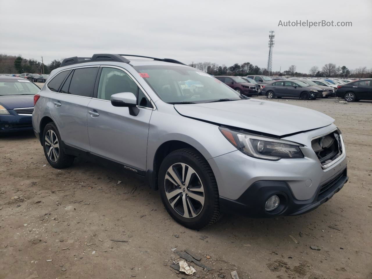 2019 Subaru Outback 2.5i Limited Синий vin: 4S4BSANC5K3376847