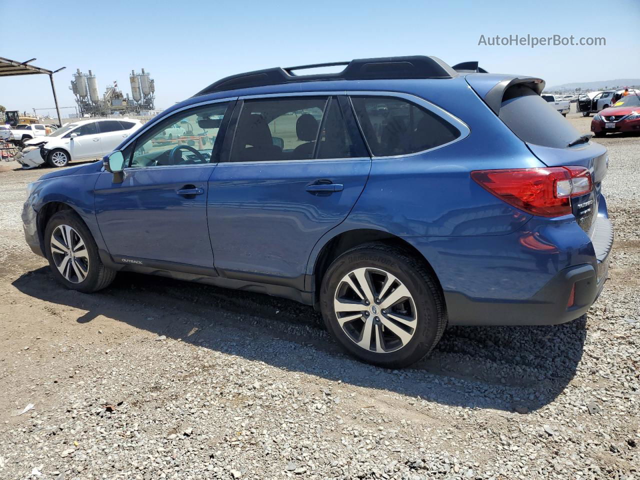 2019 Subaru Outback 2.5i Limited Синий vin: 4S4BSANC6K3251212