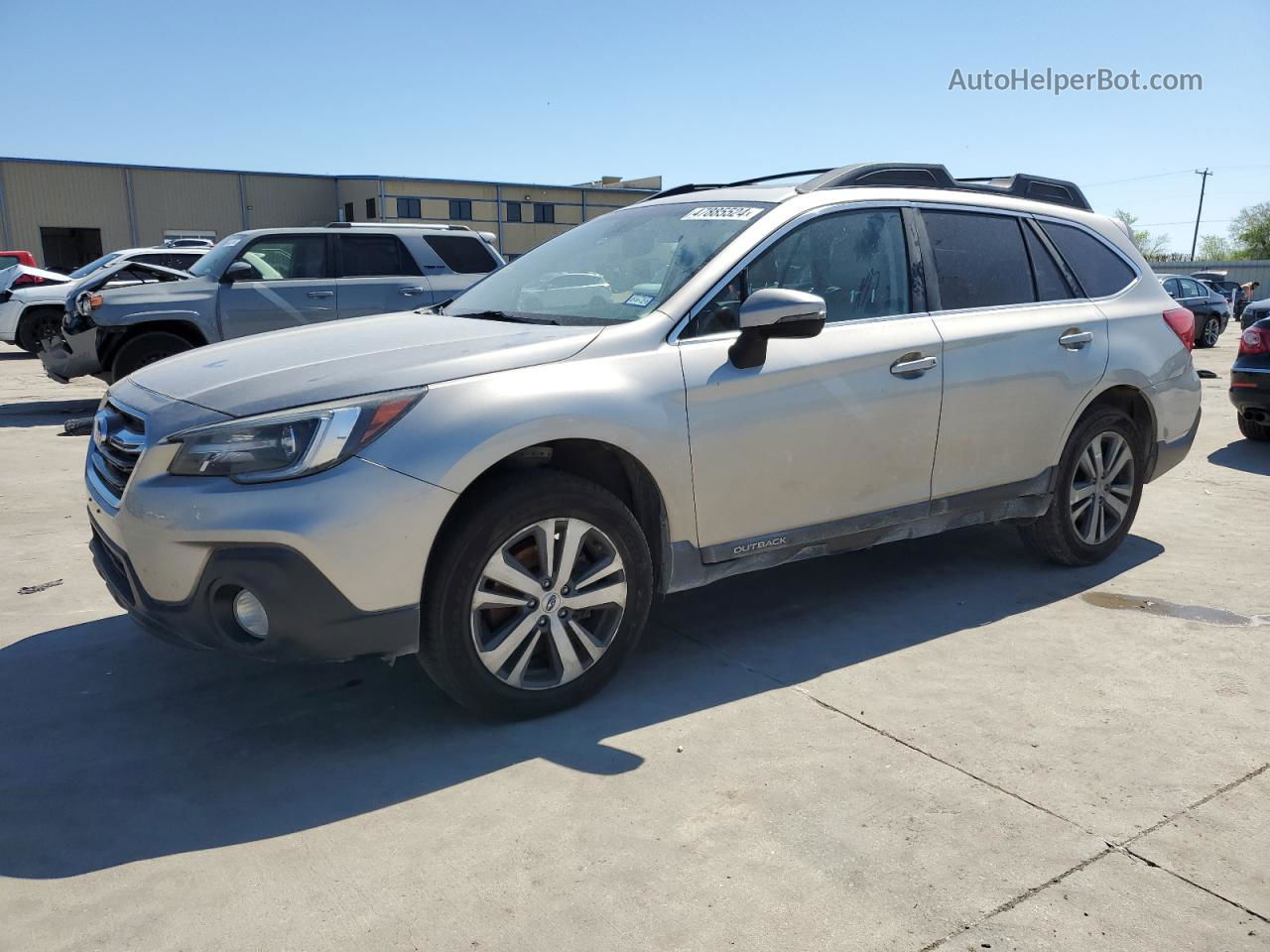 2019 Subaru Outback 2.5i Limited Silver vin: 4S4BSANC6K3292133